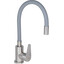 Смеситель для кухни Lidz Vida 015F3 (k35) Grey (LDVID015F3GRE43356, серый, с гибким изливом), фото 