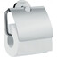 Тримач для туалетного паперу Hansgrohe Logis Chrome 41723000 (з кришкою), фото 