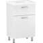 Тумба RJ Flora-B з умивальником Cersanit Moduo RJFU039-0160WHSET (RJFU039-0160WH+K116-011, 60 см, біла глянсова, підлогова), Доступні розміри: 60, Колір виробника: білий глянець, фото 