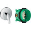 Змішувач прихованого монтажу Hansgrohe Novus 71065000+01800180 (внутрішня частина в комплекті), фото 