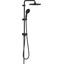 Душевая система Grohe QuickFix Vitalio Start 250 266802431 (черная матовая, без смесителя), Цвет производителя: черный матовый, фото 