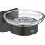 Мыльница Grohe QuickFix Start Cube Black 410962430 (черная матовая, настенная), Цвет производителя: черный матовый, фото 
