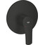 Зовнішня частина змішувача прихованого монтажу для душу Grohe Eurosmart 194512433 (чорна матова), фото 