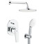 Душева система Grohe BauFlow & New Tempesta 200 UA29045003 (29045000+27541001+28576000+26406003, прихованого монтажу), фото 