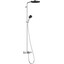Душова система з термостатом Hansgrohe Pulsify S Puro Showerpipe EcoSmart 260 Chrome 24232000 (з виливом), фото 