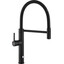 Смеситель для кухни Kroner KRP Ersel SCH03999 (черный матовый, с гибким изливом), Цвет производителя: черный матовый, фото 