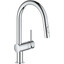 Смеситель для кухни Grohe Vento 30438000 (хром, с выдвижной лейкой), Цвет производителя: хром, фото 