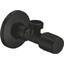 Угловой вентиль 1/2" - 1/2" Grohe 1023422430 (черный матовый), фото 