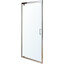 Душевая дверь Eger 599-028-90 (90 см, стекло прозрачное, профиль хром), Доступные размеры: 90, Цвет производителя: хром, Расположение проема (входа): на всю ширину, фото 