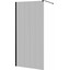 Душевая стенка Imprese Walk-IN s09110004MV (100 см, стекло с рисунком, профиль черный матовый), Доступные размеры: 100 x 200, Цвет производителя: черный матовый, фото 