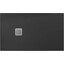 Душевой поддон Roca Terran Black Matt AP017083E800400 (180x100 см, черный матовый), фото 