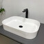 Умивальник VBI Vestone 55 White Glossy VBI-017001 (56x38 см, білий глянсовий), Доступні розміри: 56 x 38, Колір виробника: білий глянець, фото 