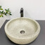 Умивальник VBI Corridonia Beige Stone Matt VBI-016100 (42 см, матовий бежевий камінь, чаша), фото 
