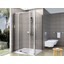 Душевая кабина Ravak Pivot PDOP2-120+PPS-80 (03GG0C00Z1SET120PPS80, 120х80 см, стекло прозрачное, профиль хром), Доступные размеры: 120 x 80, Цвет производителя: прозрачное стекло, отделка хром, фото 