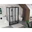 Душова кабіна Ravak Supernova ASDP3-120+APSS-90+APSS-90 (00VG03R2Z1SET1202XAPSS90, 120x90 см, прозоре скло, профіль чорний), Доступні розміри: 120 x 90, Колір виробника: прозоре скло, обробка чорна, фото 