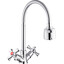 Смеситель для кухни Kroner KRM Rhein C030-1 (с гибким изливом), фото 