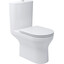 Безободковый унитаз-компакт Devit Life Vortex Flush 5810020 (воронкообразный, с сиденьем), фото 