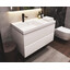 Тумба Snail Оливия с умывальником Snail Тукан 890KD2500A100 (90 см, белая глянцевая, подвесная), фото 