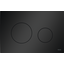 Клавіша змиву Tece Loop 9240925 (чорна матова), Колір виробника: чорний матовий, фото 