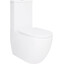 Безобідковий унітаз-компакт Qtap Robin Ultra Quiet QT13226089AW (воронкоподібний, з сидінням), фото 