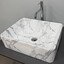 Умивальник VBI Asti M Calcatta VBI-013004 (47x37 см, мармур глянсовий), Доступні розміри: 48 x 37, Колір виробника: мармур глянсовий, фото 