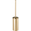 Йоржик для унітазу VBI Round Brush Gold VBI-040020BG (брашоване золото, підлоговий), Колір виробника: золото брашоване (матове), фото 