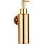 Дозатор для рідкого мила VBI Round Gold VBI-040016GL (золото, настінний), Колір виробника: золото, фото 