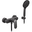 Смеситель для душа Kroner Element 211411-5301 (графит, с лейкой и шлангом), Цвет производителя: графит, фото 