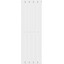 Вертикальный радиатор Navin Largo White 02-144062-3712 (37x120, белый глянцевый), Доступные размеры: 37 x 120, Цвет производителя: белый глянец, фото 