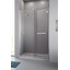 Душові двері Radaway Carena DWJ Chrome DWB 134322-01-01NR (100 см, скло прозоре, петлі хром, праві), Доступні розміри: 100 R, Колір виробника: хром, Расположение проема (входа): справа, фото 