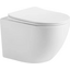 Безободковый подвесной унитаз Devit Lite Vortex Flush 3303033 (воронкообразный, с сиденьем), фото 