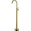 Смеситель для умывальника VBI Milano Gold VBI-050113GL (золото, напольный), Цвет производителя: золото, фото 