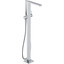 Змішувач для ванни Hansgrohe Tecturis E Chrome 73445000 (хром, підлоговий), Колір виробника: хром, фото 