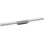 Верхня частина зливу для душового каналу Hansgrohe RainDrain Flex Brushed Stainless Steel 56051800 (80 см, нержавійка), Колір виробника: нержавіюча сталь, Доступні розміри: 80, фото 