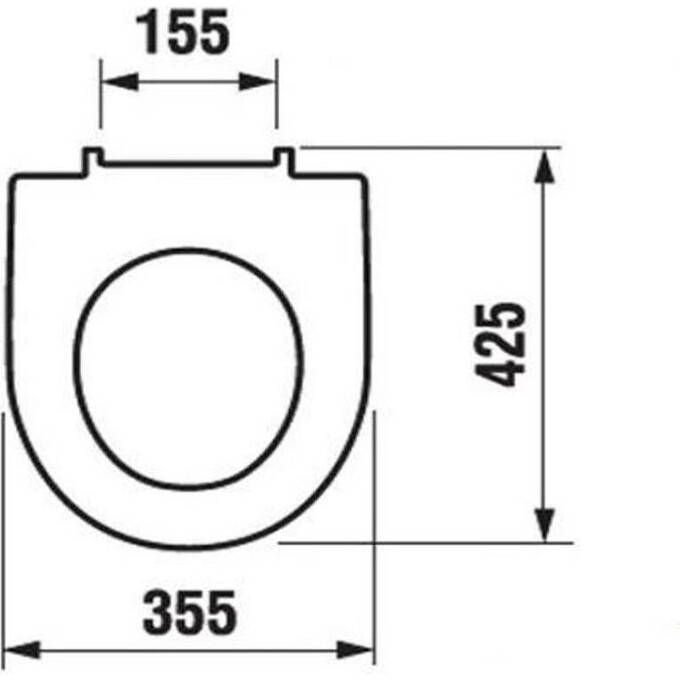 Сиденье Jika Lyra Plus H8933853000001, фото 2