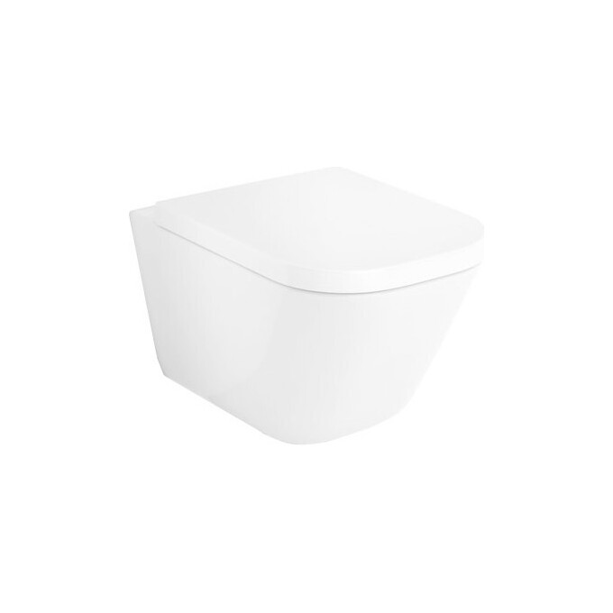 Унитаз подвесной и сиденье soft-close Roca Gap A34H47C000, фото 3