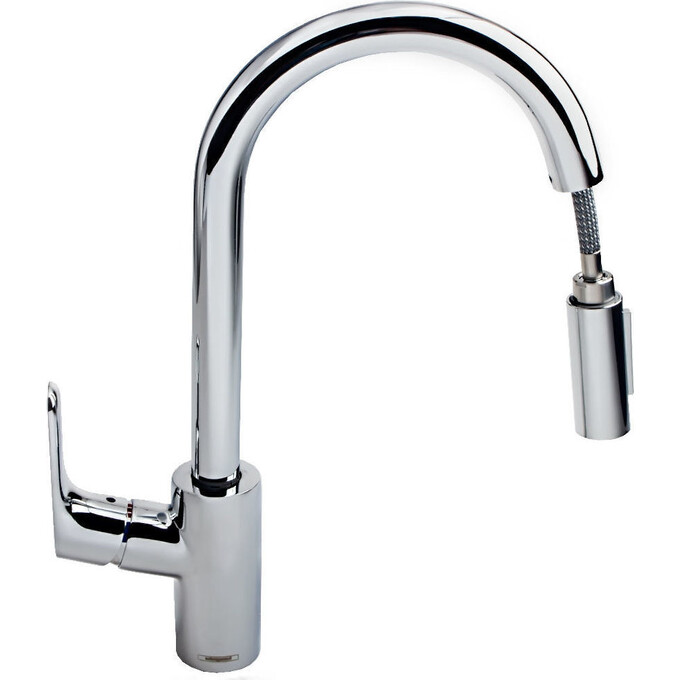 Смеситель для кухни Hansgrohe Focus 31815000 (хром, с выдвижной лейкой), Цвет производителя: хром, фото 3