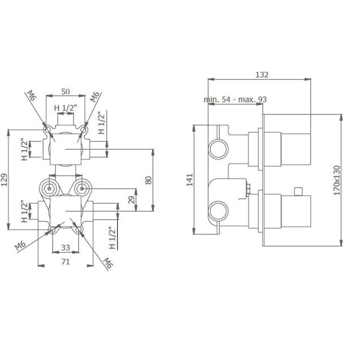 Термостат для ванны Grb Live Kala Zero 50130520, фото 2