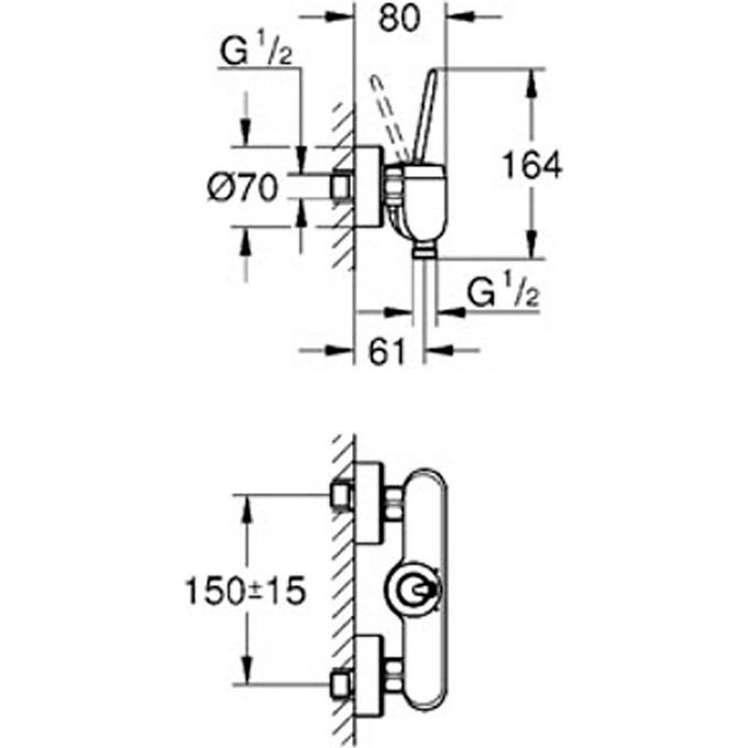 Смеситель Grohe Eurodisc Joy 23430LS0, фото 4
