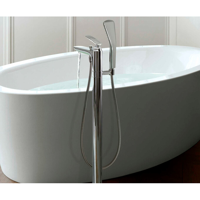 Змішувач для ванни Kludi Balance 525900575 (підлоговий), Колір виробника: хром, фото , изображение 2