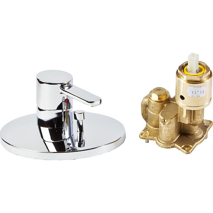 Змішувач прихованого монтажу Kludi Zenta 386500575 (внутрішня частина в комплекті), фото , изображение 2