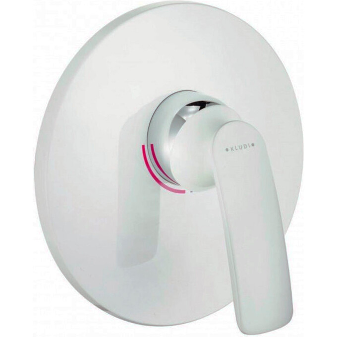 Змішувач прихованого монтажу Kludi Balance 526559175 (білий, внутрішня частина в комплекті), фото 