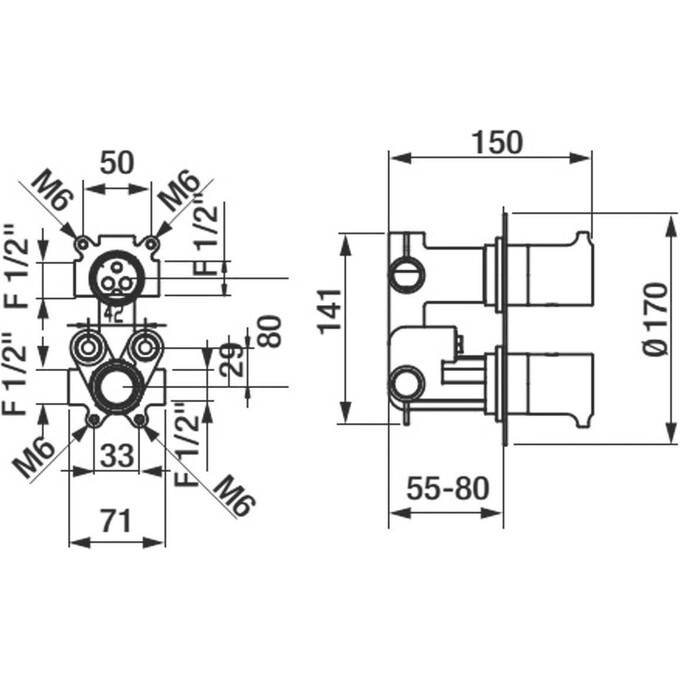 Смеситель для душа Grb Time 47130470, фото 2