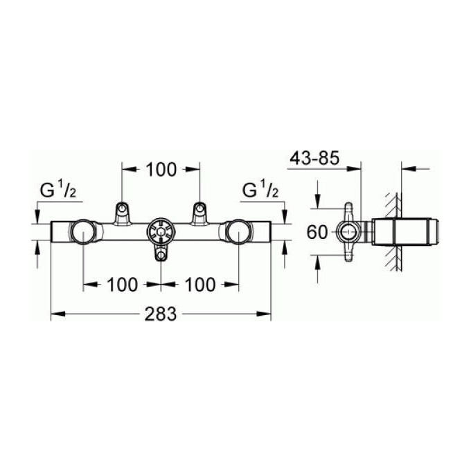 Встраиваемый механизм Grohe 29025000, фото 2