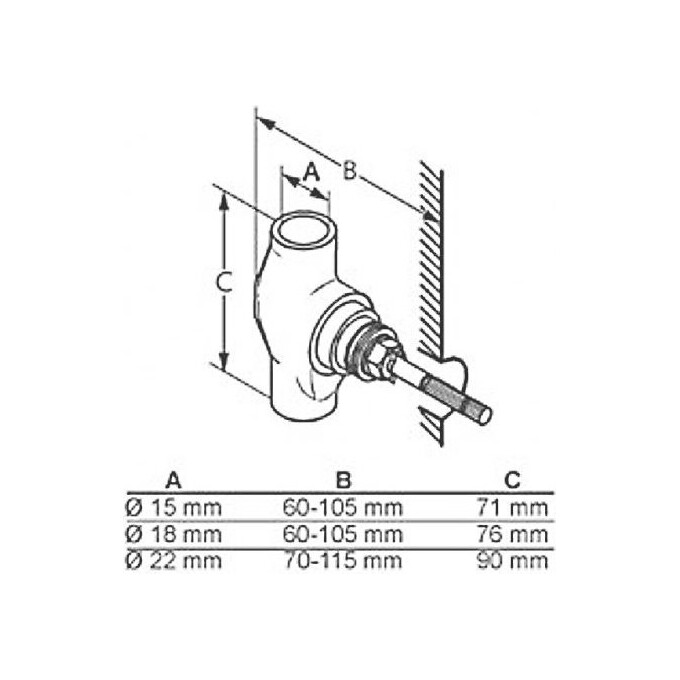 Вентиль для прихованого монтажу Kludi Adlon 29909, фото , изображение 2