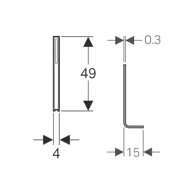 Стійки для кріплення Geberit Kombifix 457.888.26.1, фото , изображение 2