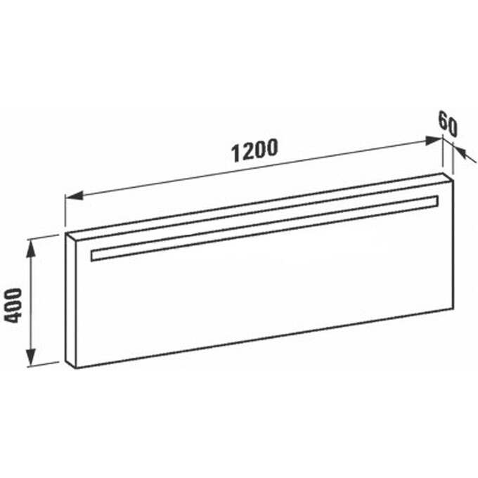 Зеркало с подсветкой Laufen Alessi One H4484310972001, фото 2
