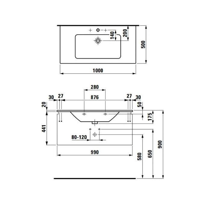 Тумба с раковиной Laufen Pro S H8609654751041, фото 2