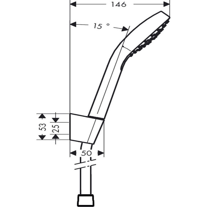 Набор для душа Hansgrohe Croma 26412400, фото 3