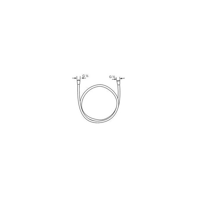 Шланг для душу 125 см Kludi 610710500, фото , изображение 2